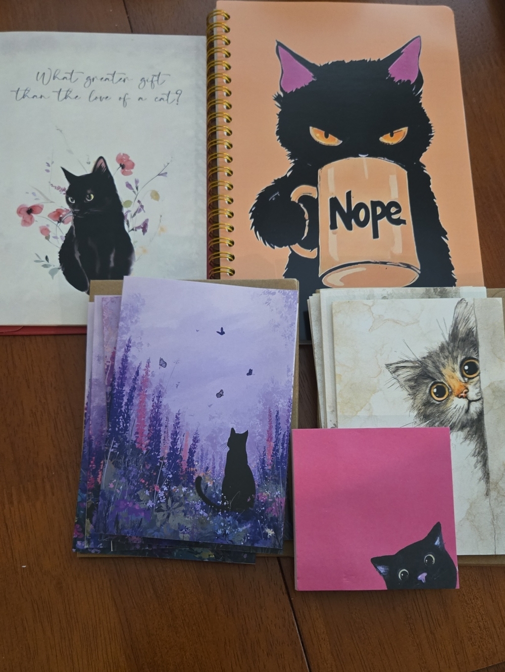 Cat Lovers Stationary Bundle